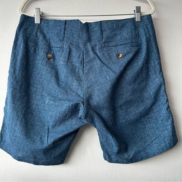 18 WAITS Men's Signature Shorts Denim Blue color - Picture 4 of 11